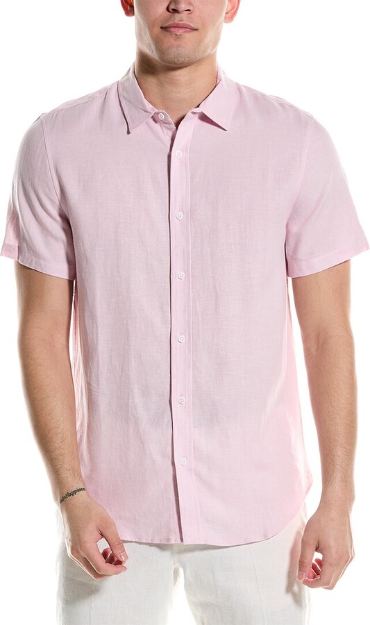 Onia Standard Linen-Blend Shirt