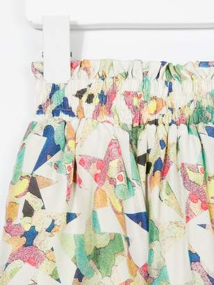 Stella McCartney Kids star pattern skirt