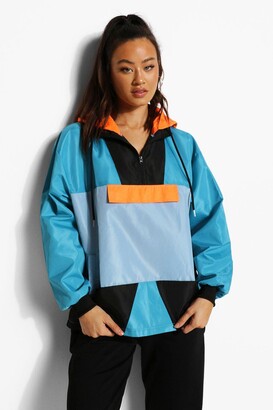 boohoo windbreaker jacket