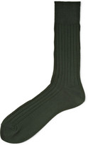 Thumbnail for your product : Polo Ralph Lauren Ribbed Cotton-Blend Socks