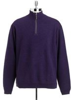 Thumbnail for your product : Tommy Bahama Quarter-Zip Cotton Pullover Sweater