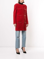 Thumbnail for your product : LANVIN Pre-Owned Metal Detailing Collarless Coat