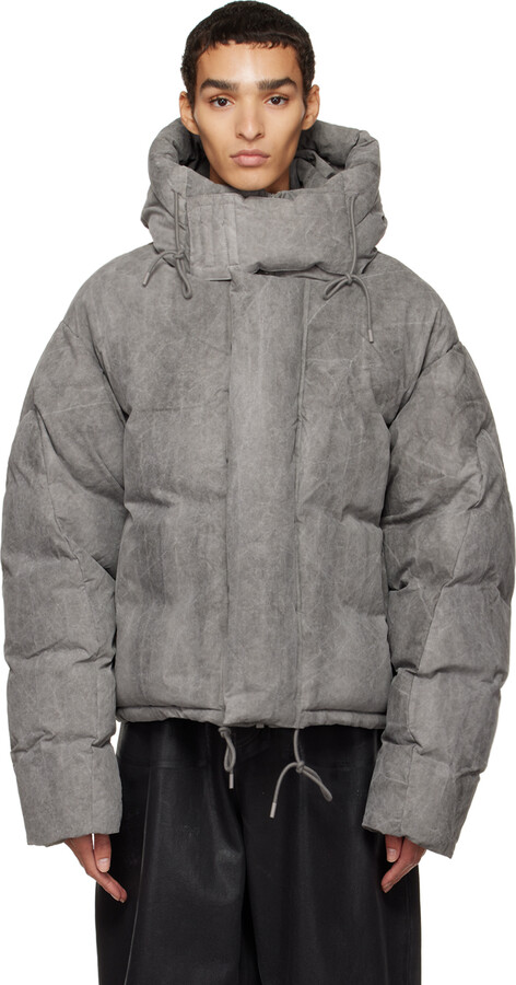 ジャケット・アウター entire studios 23AWSoa PufferDown Jacket Entire Studios Gray Soa Puffer Down Jacket - ShopStyle