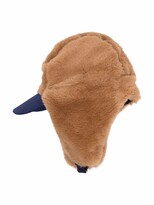 Thumbnail for your product : MonnaLisa Embroidered Faux-Fur Cap