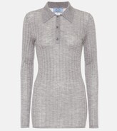 Thumbnail for your product : Prada Cashmere and silk polo shirt