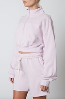 Thumbnail for your product : Nia Seamed Quarter Zip Pullover