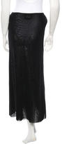 Thumbnail for your product : Jean Paul Gaultier Sheer Maxi Skirt