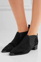 Thumbnail for your product : Acne Studios Jenny Suede Ankle Boots - Black