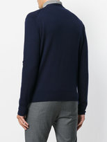 Thumbnail for your product : MAISON KITSUNÉ embroidered logo cardigan