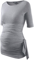 Thumbnail for your product : Isabella Oliver The Ruched Wrap Maternity T Shirt