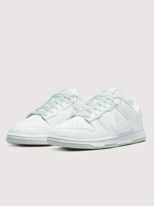 Nike Dunk Low Next Nature - WHITE/BARELY GREEN - ShopStyle