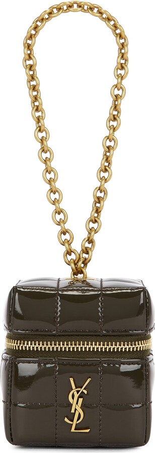 バッグ SAINT LAURENT CUBE Saint Laurent Mini YSL Cube Leather Top-Handle Bag | Neiman