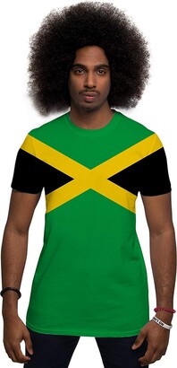 Bang Tidy Clothing All Over Print T Shirt Sublimation T-Shirts Jamaican  Flag Mens Holiday T Shirts Festival Clothes Men White L - ShopStyle