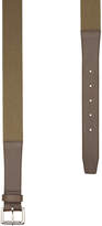 Thumbnail for your product : A.P.C. Fabric Belt with Leather