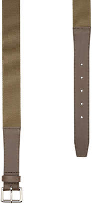 A.P.C. Fabric Belt with Leather