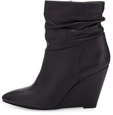 Thumbnail for your product : Seychelles Set In Stone Leather Wedge Bootie, Black