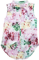 Thumbnail for your product : GUESS Flower-printed silken blouse