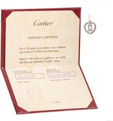 Thumbnail for your product : Cartier C de 18K White Gold Diamond Pave Charm
