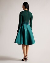 Thumbnail for your product : Ted Baker Knitted Frill Full Skirt Dress