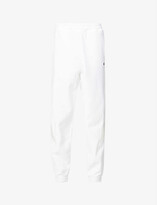 Thumbnail for your product : Champion Logo-branded high-rise tapered-leg cotton-blend jogging bottoms