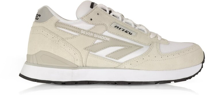 Hi-Tec Silver Shadow White Mesh And Cool Grey Suede Unisex Trainers -  ShopStyle Sneakers & Athletic Shoes