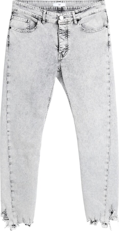 PMDS PREMIUM MOOD DENIM SUPERIOR Denim Pants Light Grey - ShopStyle Jeans