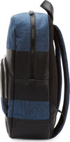 Thumbnail for your product : Diesel Blue & Black Denim Blockin' Backpack