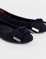 Thumbnail for your product : Ted Baker Antheia bow detail ballet flats