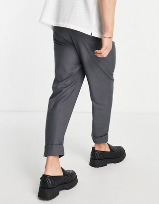ban.do barrel fit pants in charcoal