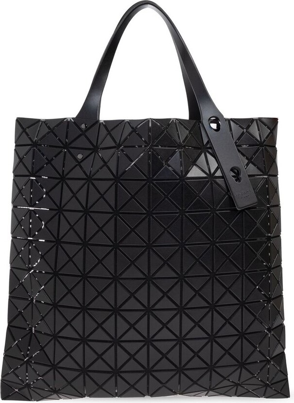 Bao Bao Issey Miyake Large Geometric-Pattern Top Handle Tote Bag