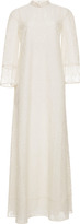 Thumbnail for your product : Valentino Cotton-Blend Lace Gown