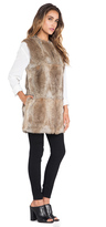 Thumbnail for your product : Jenni Kayne Rabbit Fur Vest
