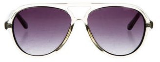 MICHAEL Michael Kors Caico Aviator Sunglasses