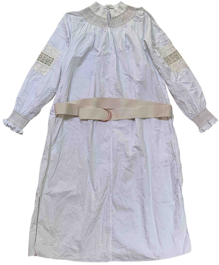 tibi white dress
