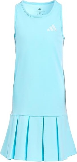 Adidas Originals Kids Tank Top Tennis Dress (Toddler/Little Kids) Girl's Dress Frozen Blue : 3T Toddler, Polyester