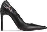 Thumbnail for your product : Brunello Cucinelli Bead-embellished Leather Pumps