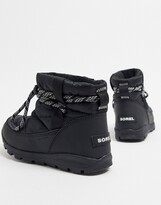 Thumbnail for your product : Sorel Whitney waterproof short boots in black