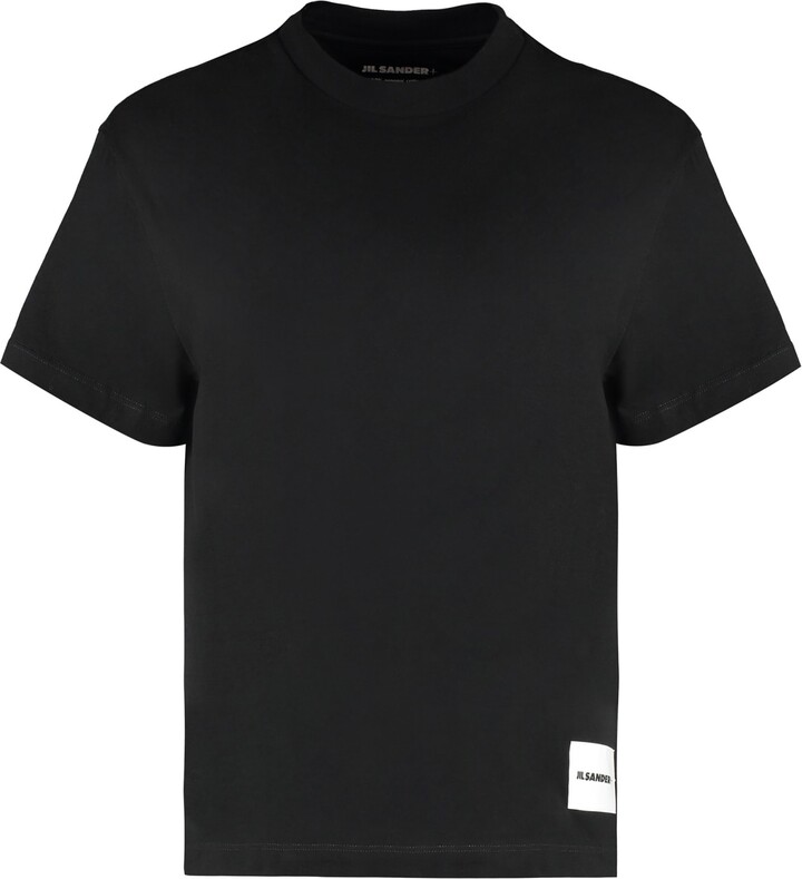 Jil Sander Set Of Three Cotton T-shirts