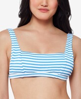 Thumbnail for your product : Jessica Simpson Sunshine Stripe Retro Bikini Top Women's Swimsuit