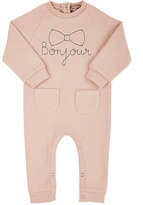 Thumbnail for your product : Emile et Ida Bonjour Fleece Coverall-PINK