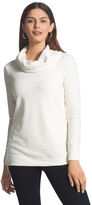 Thumbnail for your product : Chico's Zebra Embossed Cowl Neck Sweater