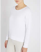 Thumbnail for your product : The White Company Loopback cotton-jersey sweatshirt
