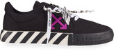 Thumbnail for your product : Off-White Men's Arrow Vulcanized Canvas Sneakers, Black/Purple