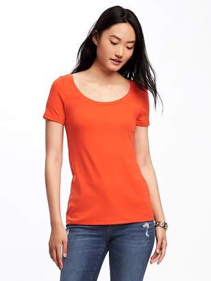 Old Navy Classic Semi-Fitted Tee for Women