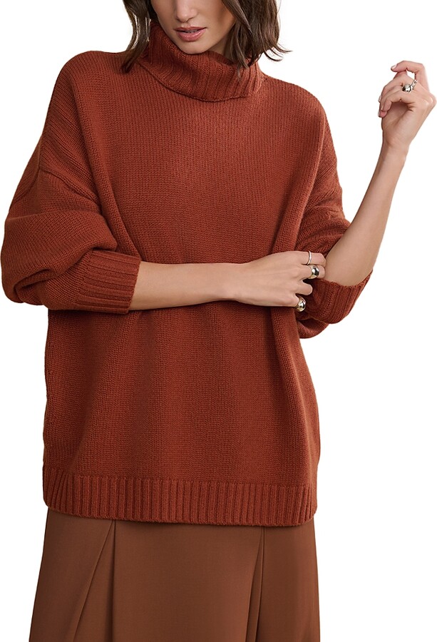 Jenni Kayne Porter Cashmere Turtleneck Sweater