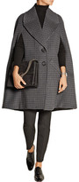 Thumbnail for your product : Michael Kors Collection Houndstooth Melton Wool Cape