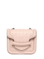 Thumbnail for your product : Alexander McQueen Mini Heroine Studs Sponge Leather Bag