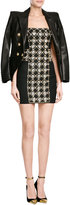 Thumbnail for your product : Balmain Jewel Embellished Strapless Dress