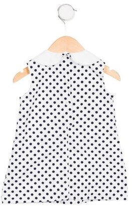 Baby CZ Girls' Polka Dot Sleeveless Dress