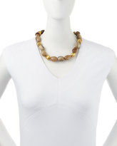 Thumbnail for your product : Ashley Pittman Hanja Necklace, Mixed Horn